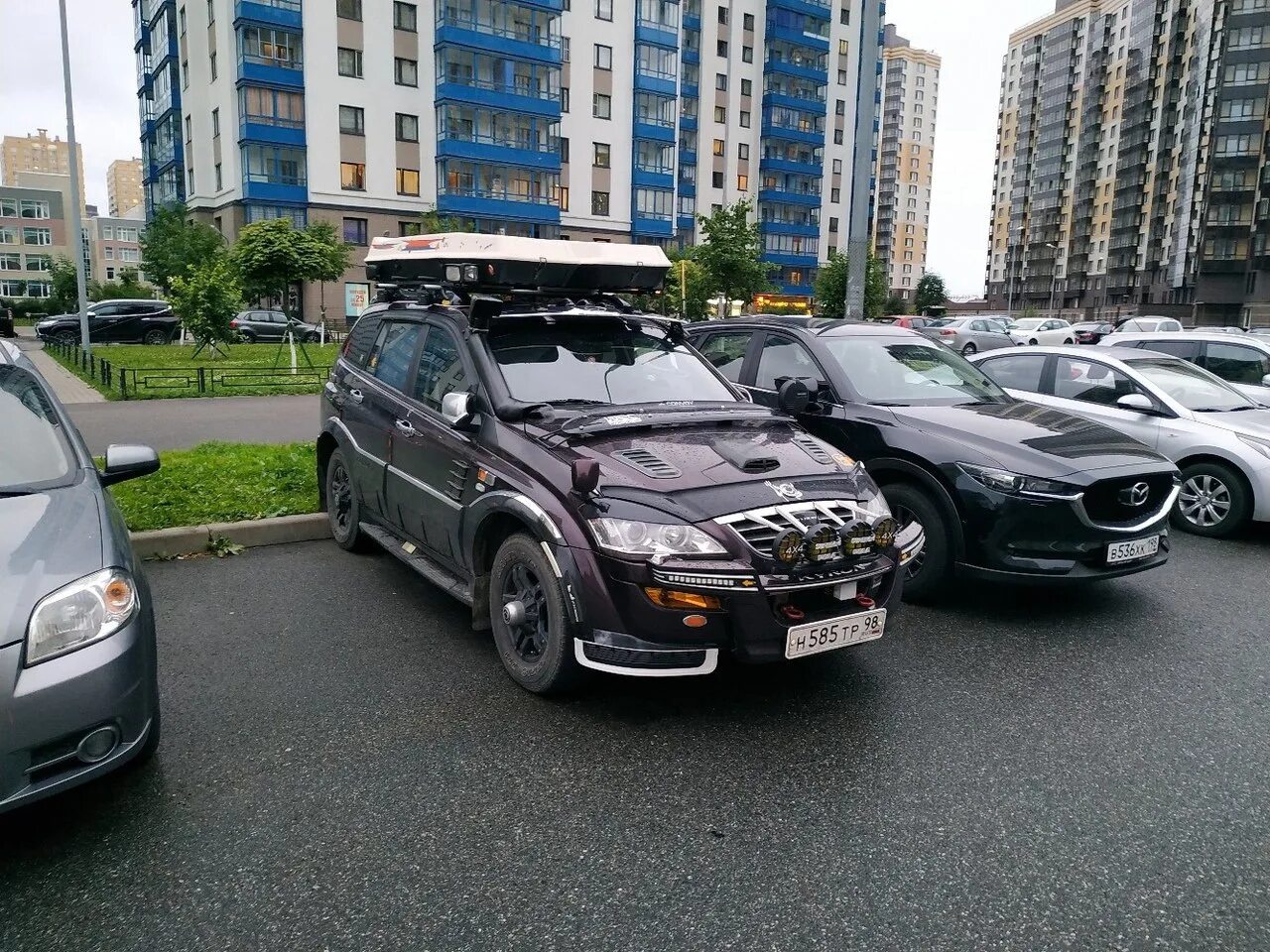 Наружный тюнинг автомобиля санг енг курон Насвайно-пенные))) - Сообщество "Музей Bullshit-тюнинга" на DRIVE2