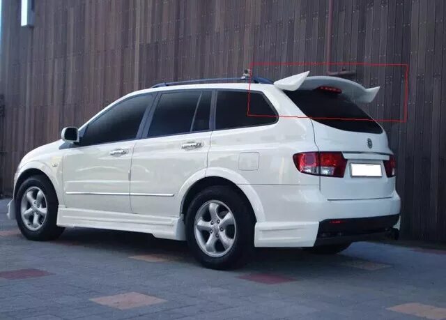 Наружный тюнинг автомобиля санг енг курон Спойлер - SsangYong Kyron, 2 л, 2014 года тюнинг DRIVE2