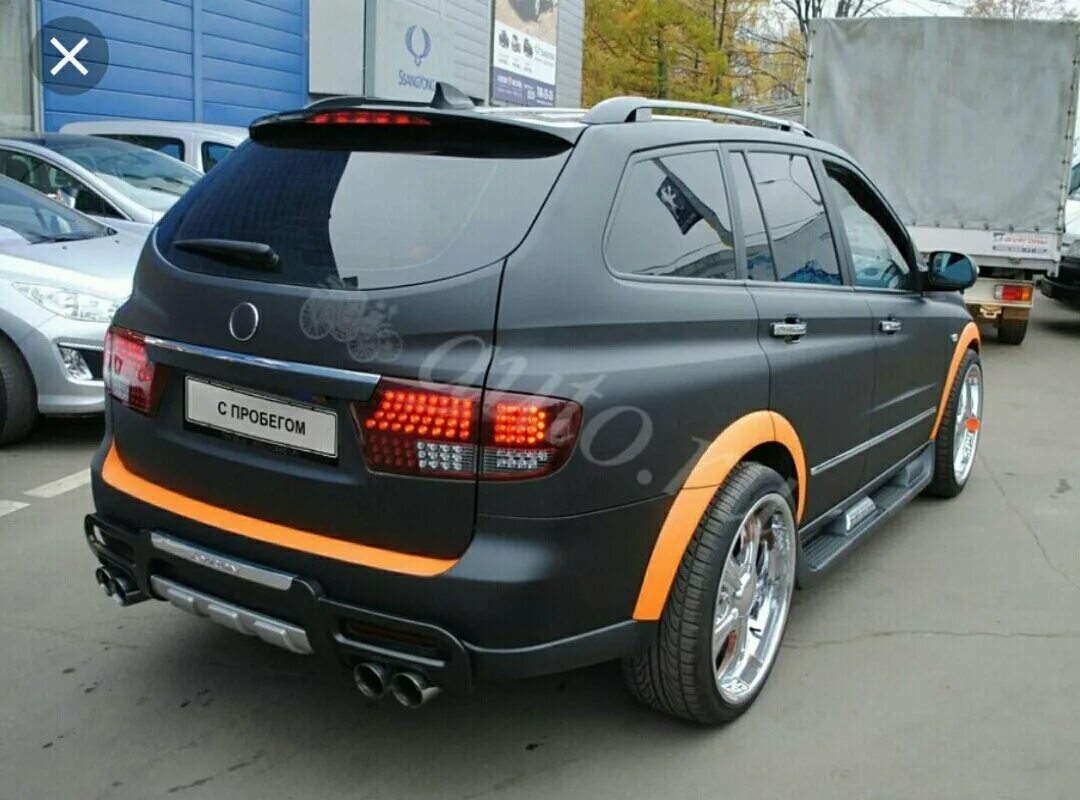 Наружный тюнинг автомобиля санг енг курон Тюнинг Кайрон. - SsangYong Kyron, 2 л, 2008 года тюнинг DRIVE2