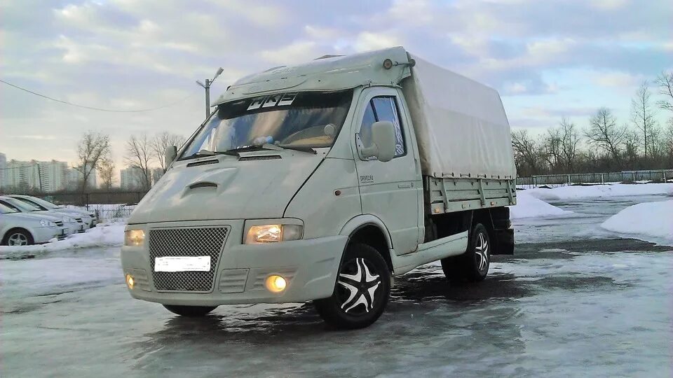 Наружный тюнинг газели ГАЗ Газель 2.2 бензиновый 2001 на DRIVE2