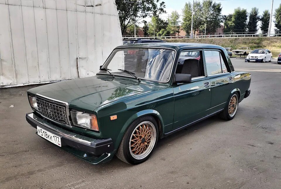 Наружный тюнинг ваз 2107 Тихий выхлоп и мелкие ремонты/доработки - Lada 21074, 1,6 л, 2006 года тюнинг DR