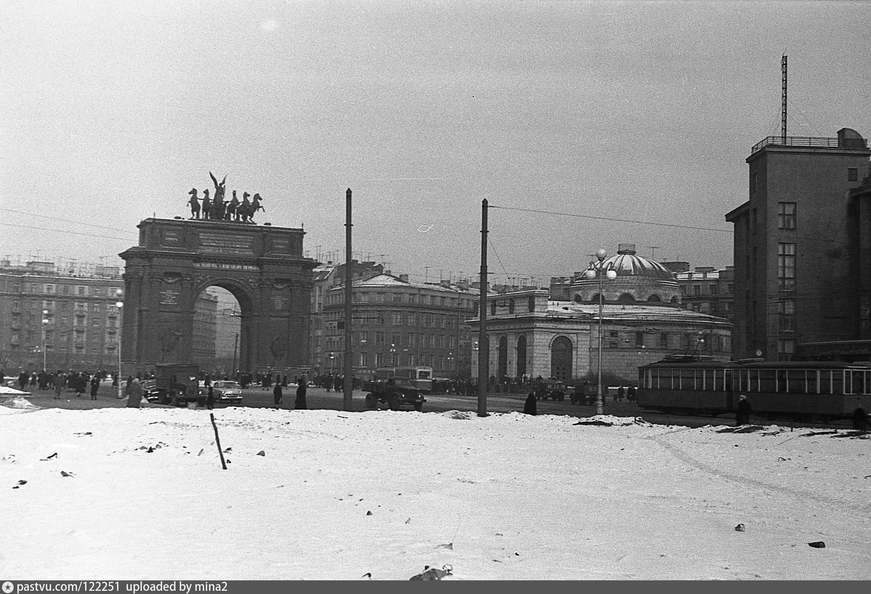 Нарвская площадь стачек 2 фото Площадь Стачек - Retro photos