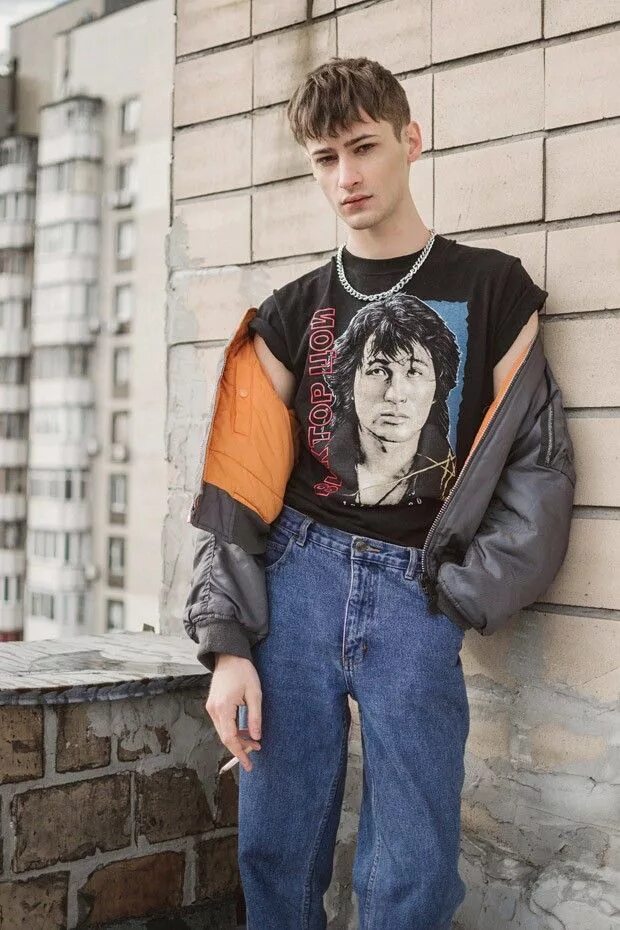 Наряд в стиле 90х мужской Bogdan Romanovic at NAME Management by Olga Beznos 90s fashion men, Normcore fas
