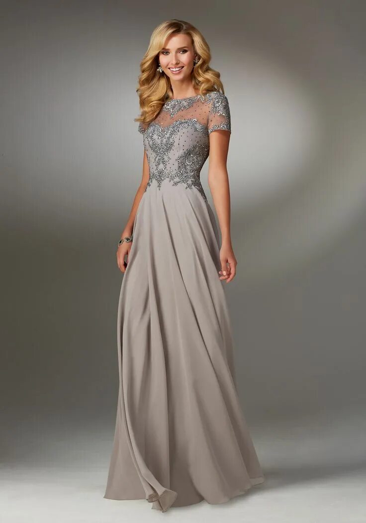 Нарядное вечернее платье фото Vestido de Madrina de Morilee (71522), largo Mother of the bride dresses long, M