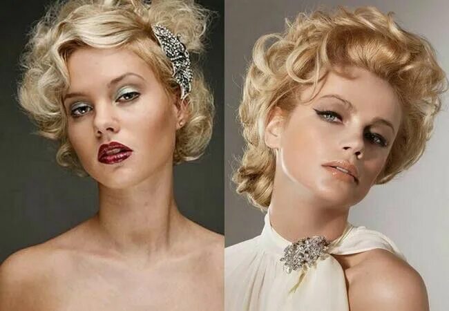 Нарядные короткие прически Pin på Hair