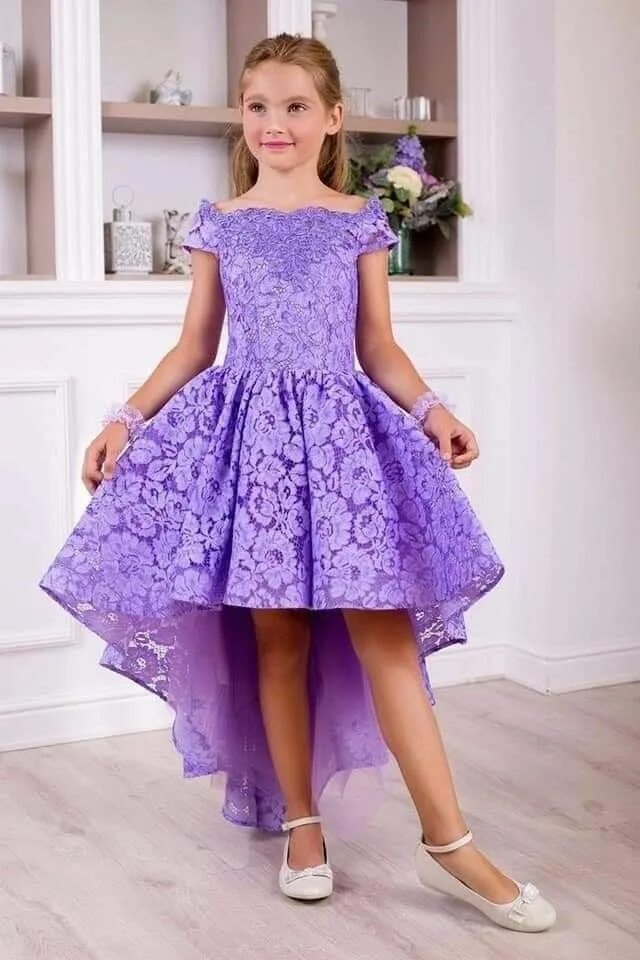 Нарядные платья для девочек фото Pin by Julius Torach on kids fashion Purple girls dress, Purple flower girl dres