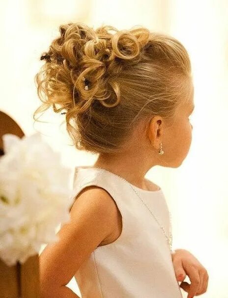 Нарядные прически для девочек на длинные Pin on Hair Do