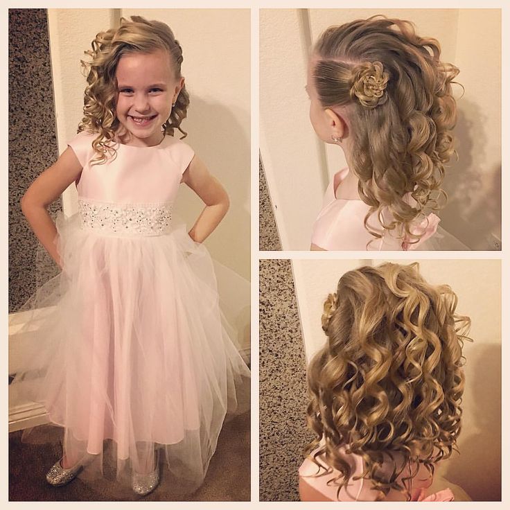 Нарядные прически для девочек на длинные Pin on Hairstyle