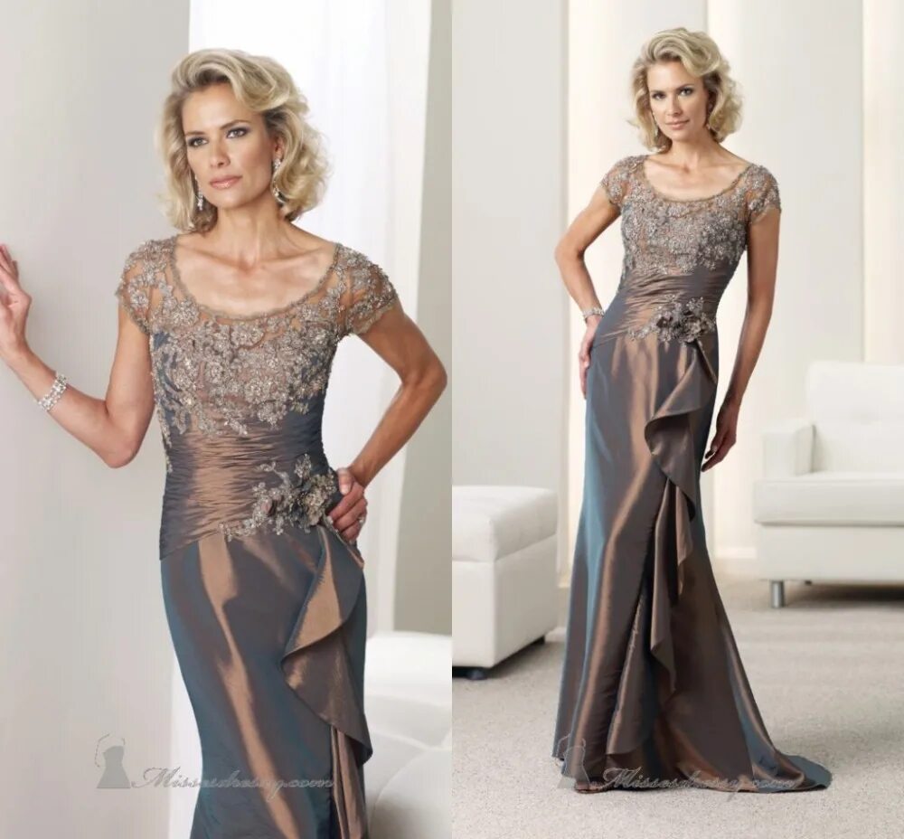 Наряды для мамы жениха на свадьбу фото Champagne 2015 Brides Plus Size Mother of the Bride Dresses Pant Suits For Weddi