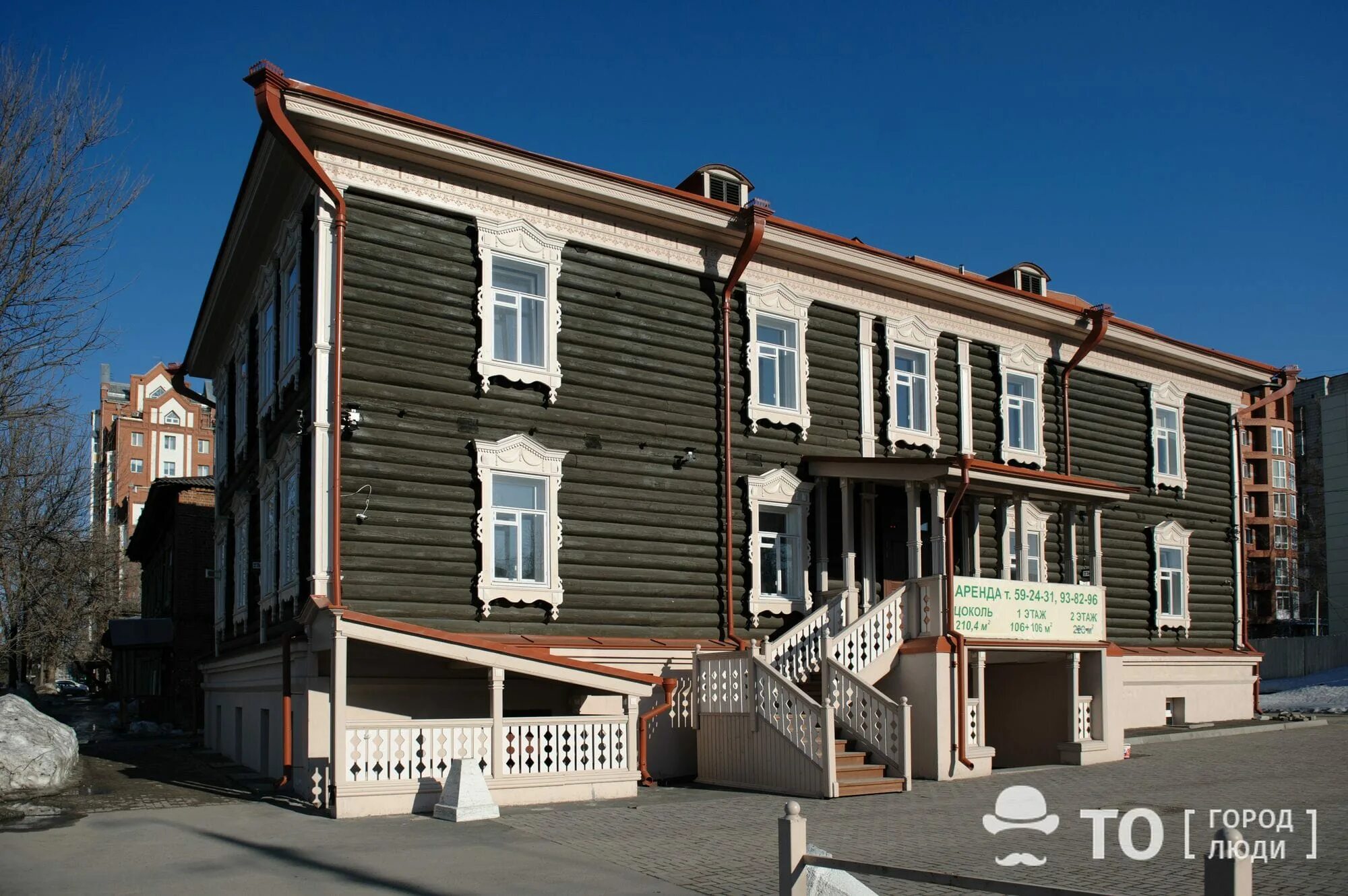 Нарым просп кирова 27а томск фото Офис в деревянном доме: без мышей и привидений - Город - Томский Обзор - новости
