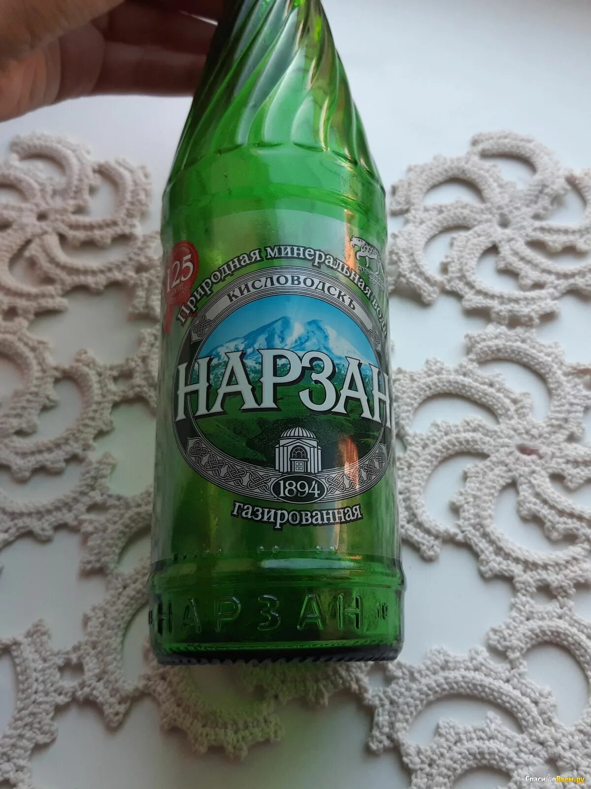 Нарзан минеральная вода фото Отзыв про Вода минеральная природная питьевая "Нарзан" газированная: "Вкусная ми
