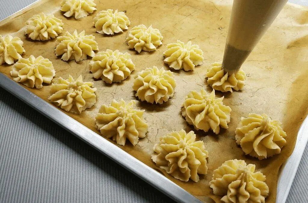 Насадка для печенья курабье фото Печенье "Курабье Бакинское" - LoveCooking.ru