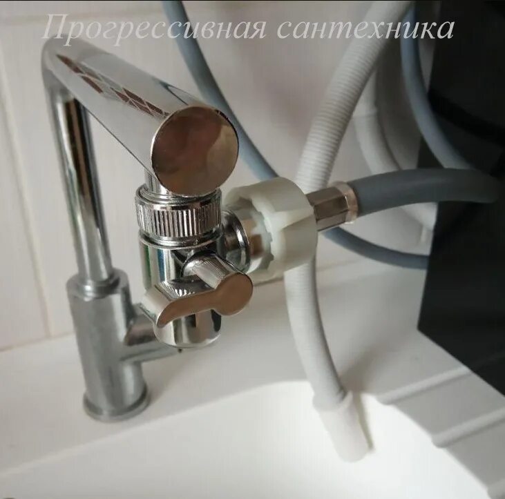 Насадка на кран для подключения стиральной машины Насадка на смеситель вместо аэратора для подключения шланга фото, видео - Freemo