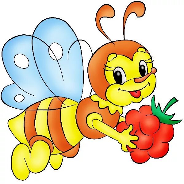 Насекомые для оформления в детском Funny Honey Bee's Cartoon bee, Honey bee cartoon, Honey bee images