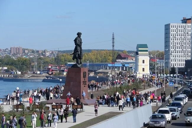 Население иркутска фото Нижняя Набережная Ангары в Иркутске" в блоге "Города и сёла России" - Сделано у 