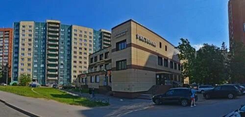 Наш просп косыгина 7 корп 2 фото Панорама: Дикси, супермаркет, просп. Косыгина, 7, корп. 2, Санкт-Петербург - Янд