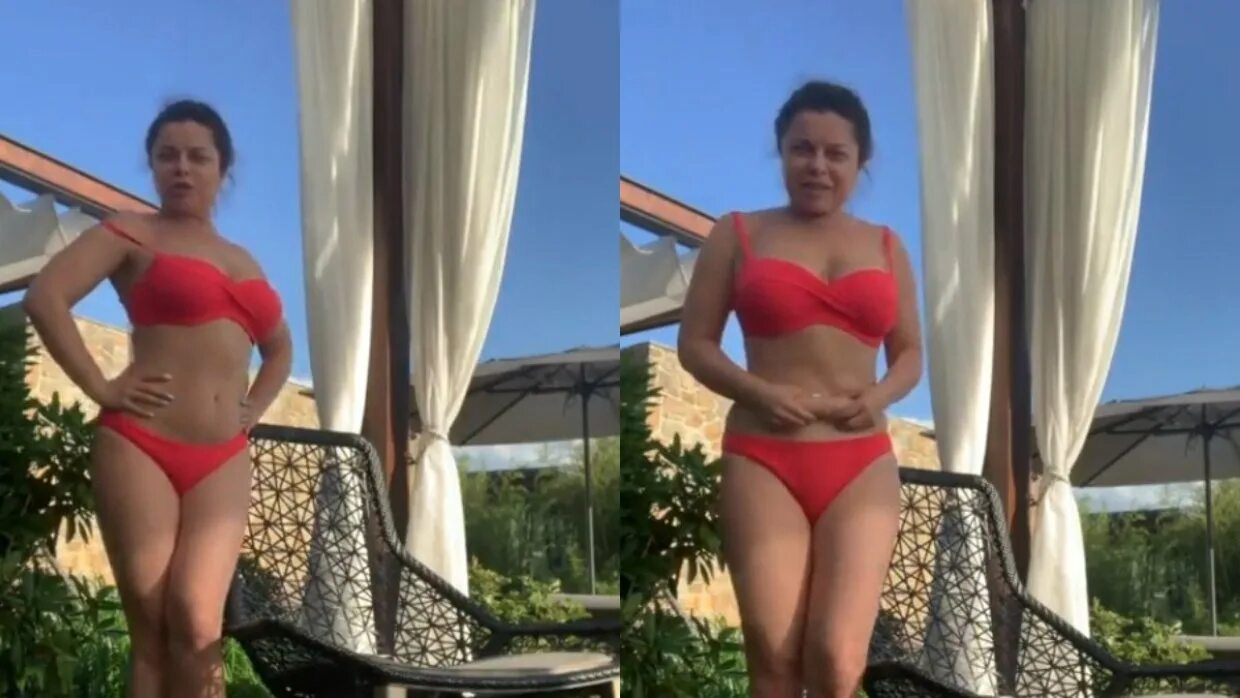 Наташа королева на пляже фото Наташа Королёва в купальнике показала "нажранную складку" на животе Lifestyle Се