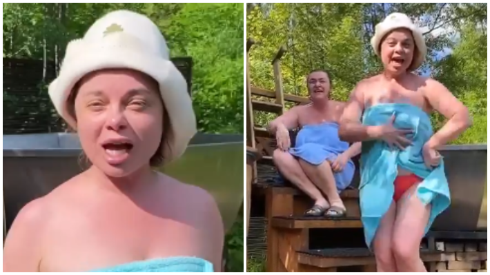 Наташа королева слив фото Поклонники напомнили танцующей в одном полотенце Королевой о ее возрасте и "бедн