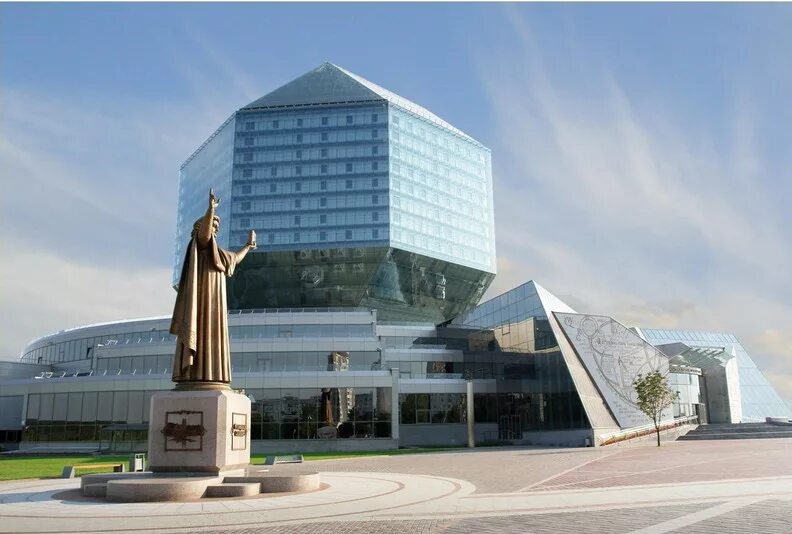 Национальная библиотека беларуси минск фото The 10th anniversary of the new building of the National library of Belarus