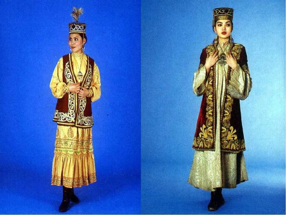 Национальная одежда казахов фото Традиционная казахская одежда