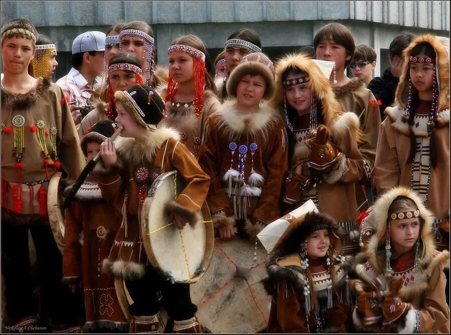 Национальная одежда коряки фото Национальная одежда коряки