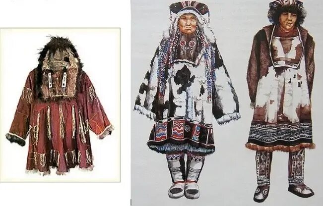 Национальная одежда коряки фото Кухлянка наизнанку как называется? Какие есть кухлянки?