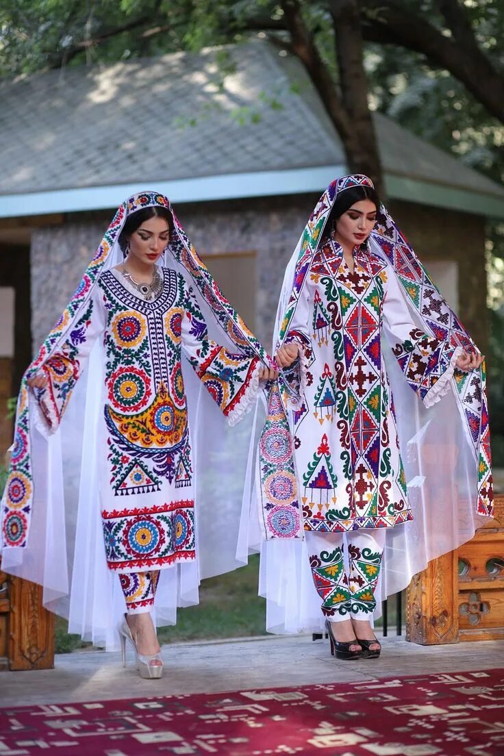 Национальная одежда таджиков женщины фото Tajik Fashion and the Challenges of Achieving an International Breakthrough - Vo