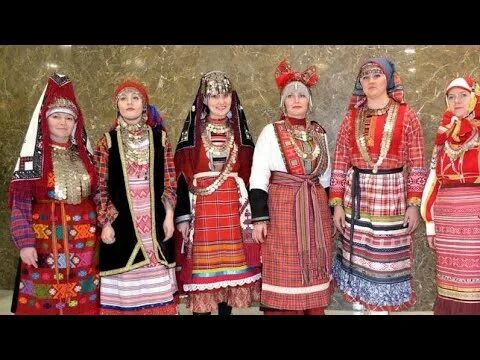 Национальная одежда удмуртов фото Удмурт кышно - YouTube