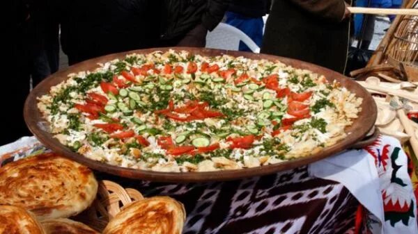 Национальное таджикское блюдо курутоб рецепт с фото Курутоб по таджикски рецепт CoffMachines.ru