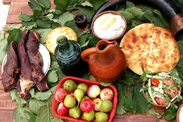 Национальные блюда абхазии фото Осетинские рецепты: вдохновляющий вкус горных просторов