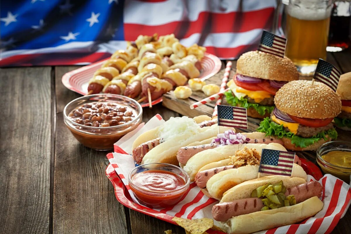 Национальные блюда америки фото с названиями July 4th cookout costs have hardly budged this year