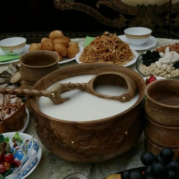 Национальные блюда казахстана фото The Fermented Mare's Milk Enjoyed by Babies and Genghis Khan International cuisi