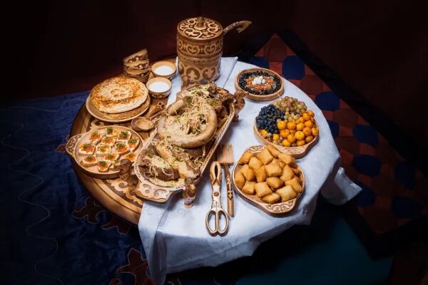 Национальные блюда казахстана фото Traditions and customs