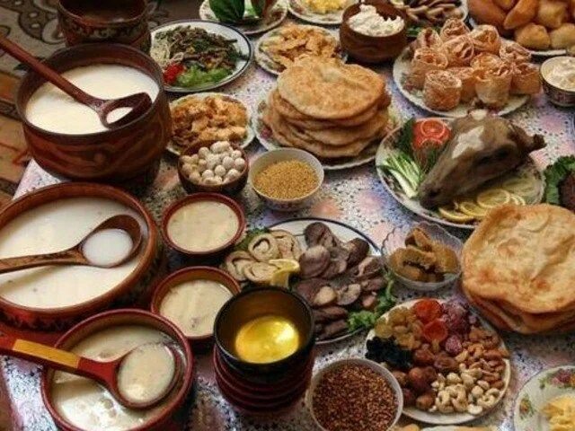 Национальные блюда казахстана фото Особенности национальной казахской кухни Идеи для блюд, Еда, Вкусняшки