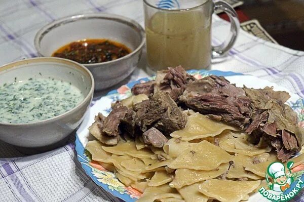 Национальные блюда кумыков фото и описание Хинкал