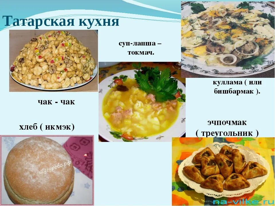 Национальные блюда татар фото с названиями Нац блюда татар - CoffeePapa.ru