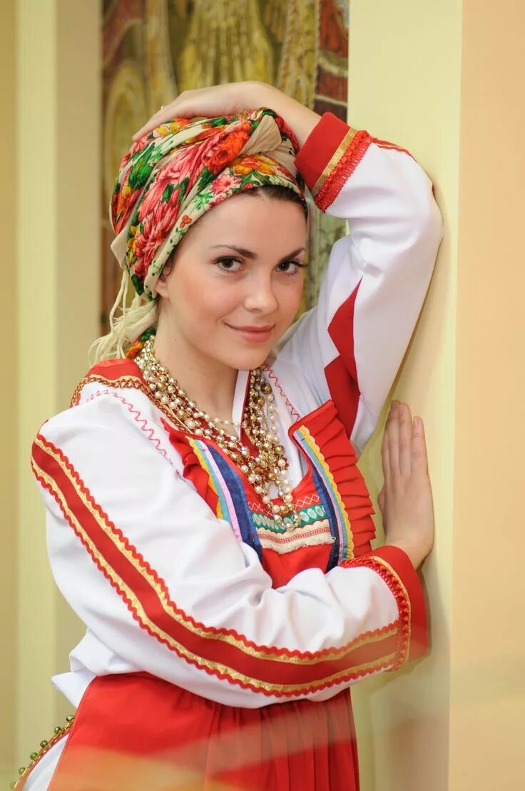 Национальные фото девушек Мордовия Этнические наряды, Наряды, Костюм