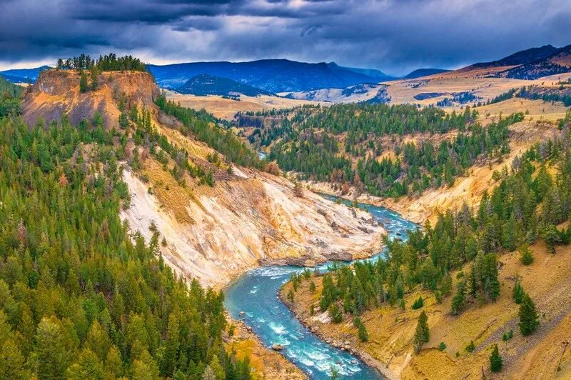 Национальные парки сша фото Йеллоустонский национальный парк IZI Travel