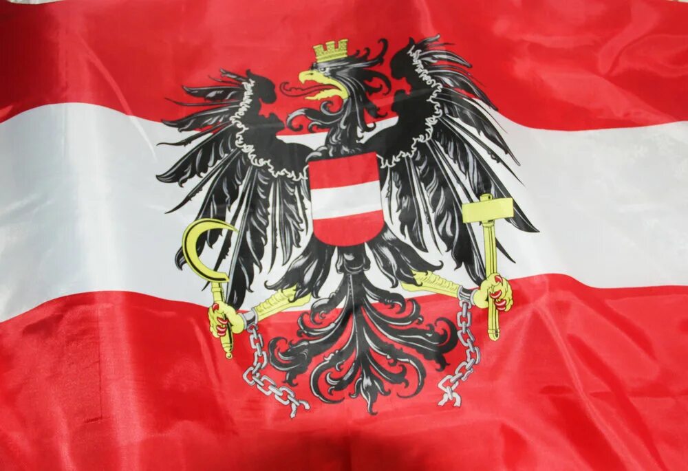 Национальный флаг австрии фото CANDIWAY percent polyester printed Austria Eagle flags decoration banner Austria