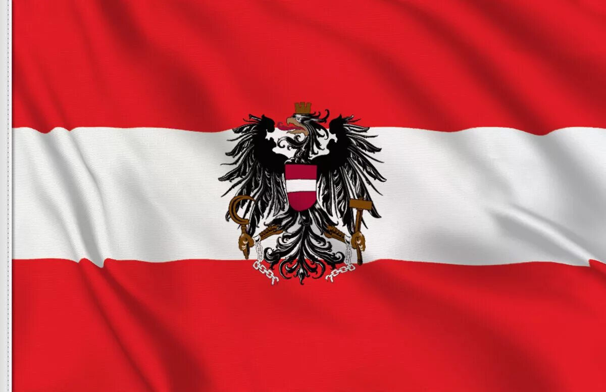 Национальный флаг австрии фото Austria State Flag