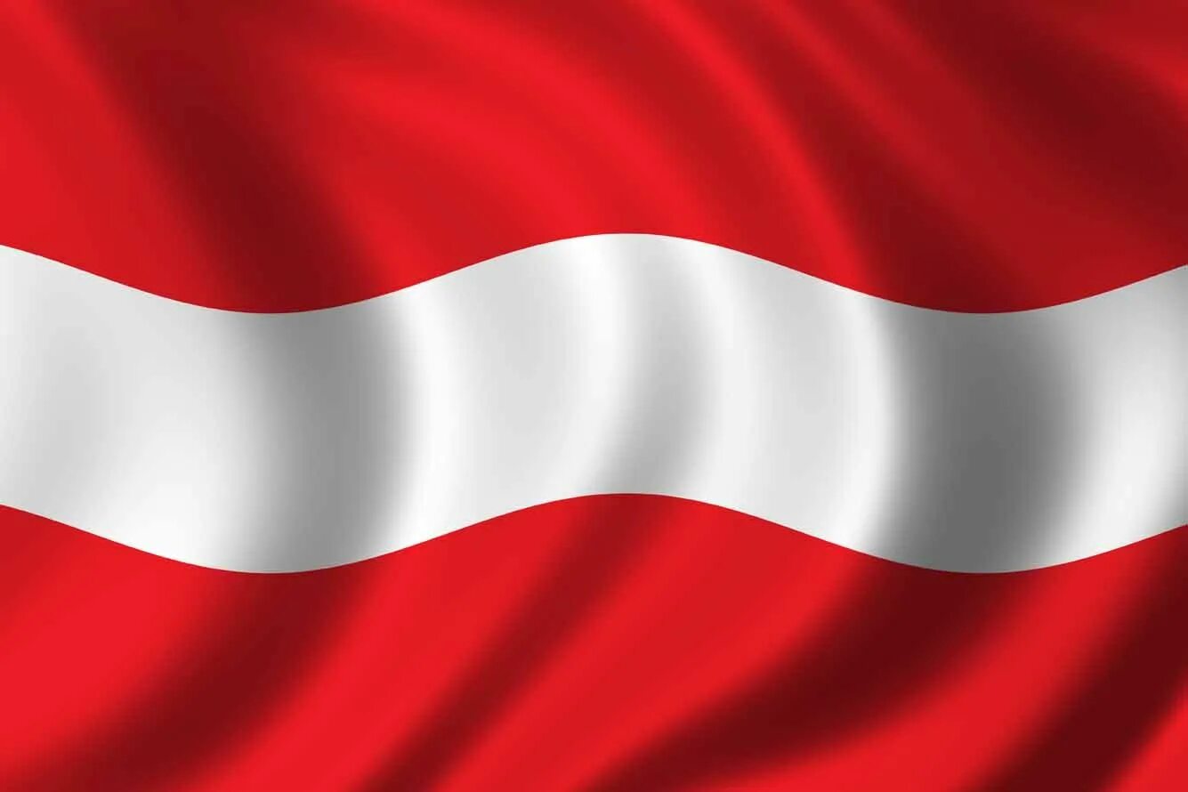 Национальный флаг австрии фото Östrreich Flagge