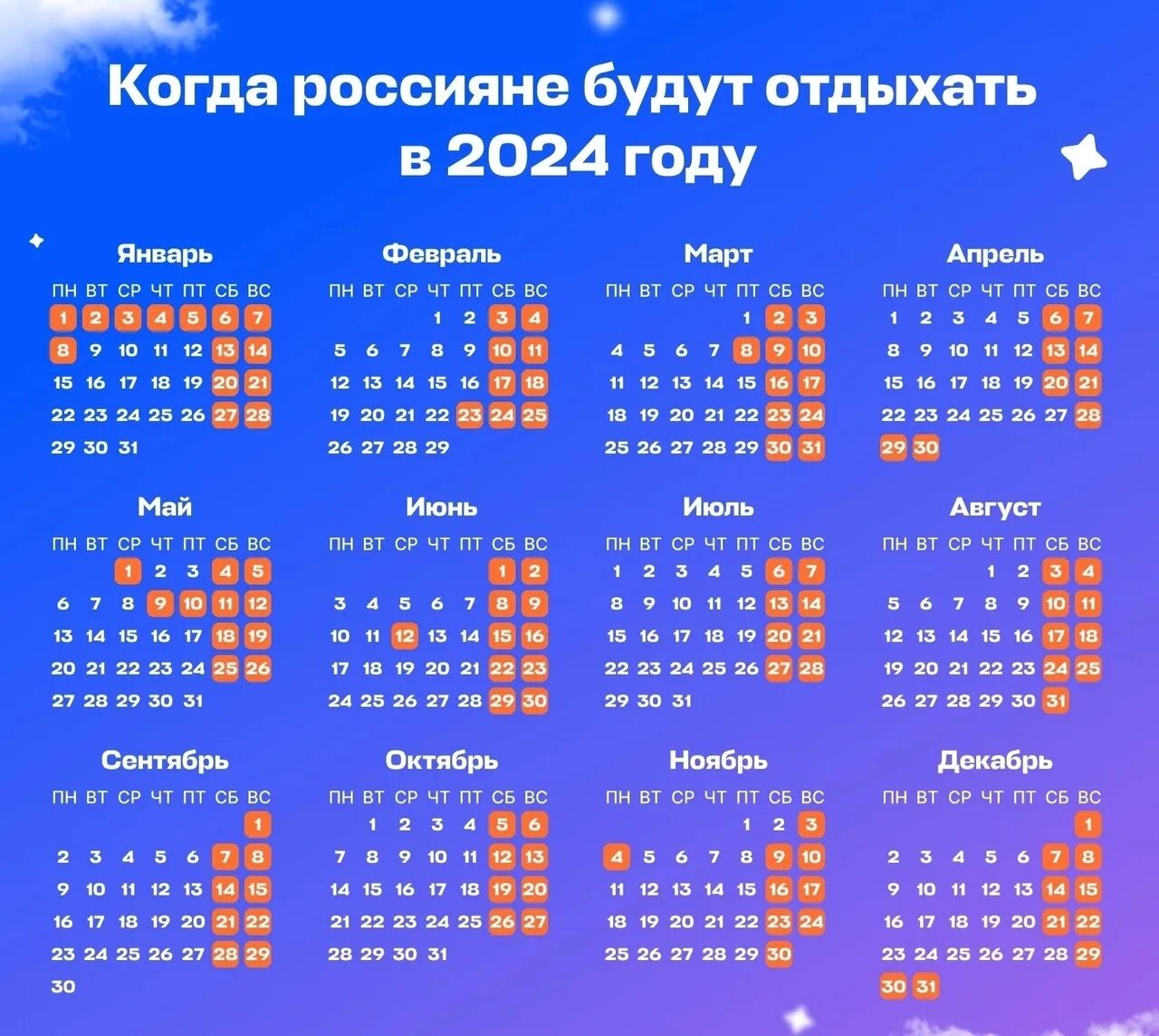 Национальный календарь праздников 2024 Картинки КАЛЕНДАРЬ РАБОЧИХ И ВЫХОДНЫХ ДНЕЙ МАЙ 2024