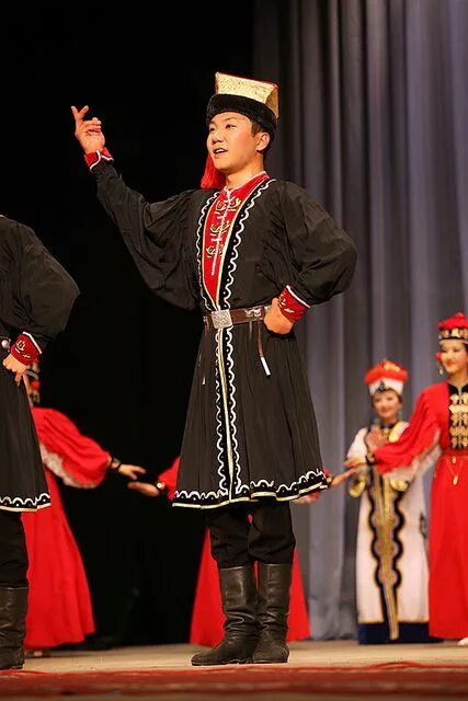 Национальный костюм калмыков фото мужской и женский Kalmyk Folk Costume and Dance