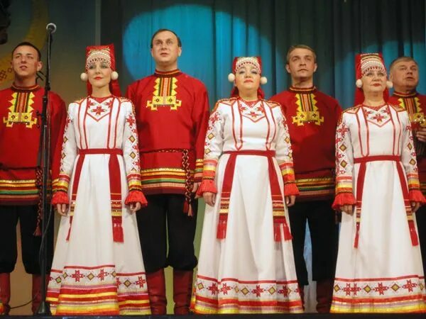 Национальный костюм мордовии фото сценический мордовский костюм (мокша) Russian fashion, Fashion, Style