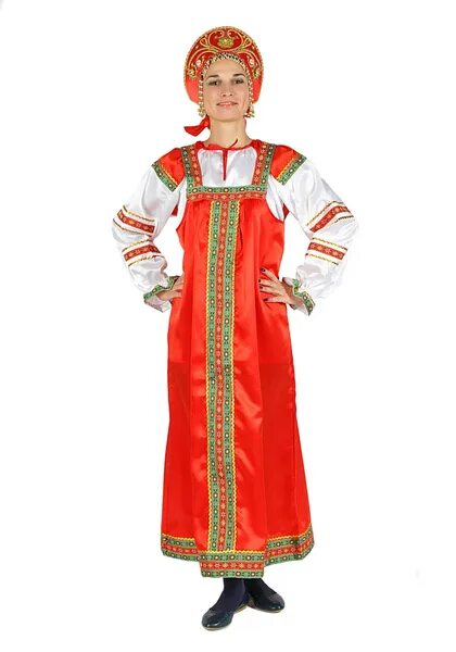 Национальный костюм русской девушки фото Костюм карнавальный Borosko Аленушка - купить с доставкой по выгодным ценам в ин