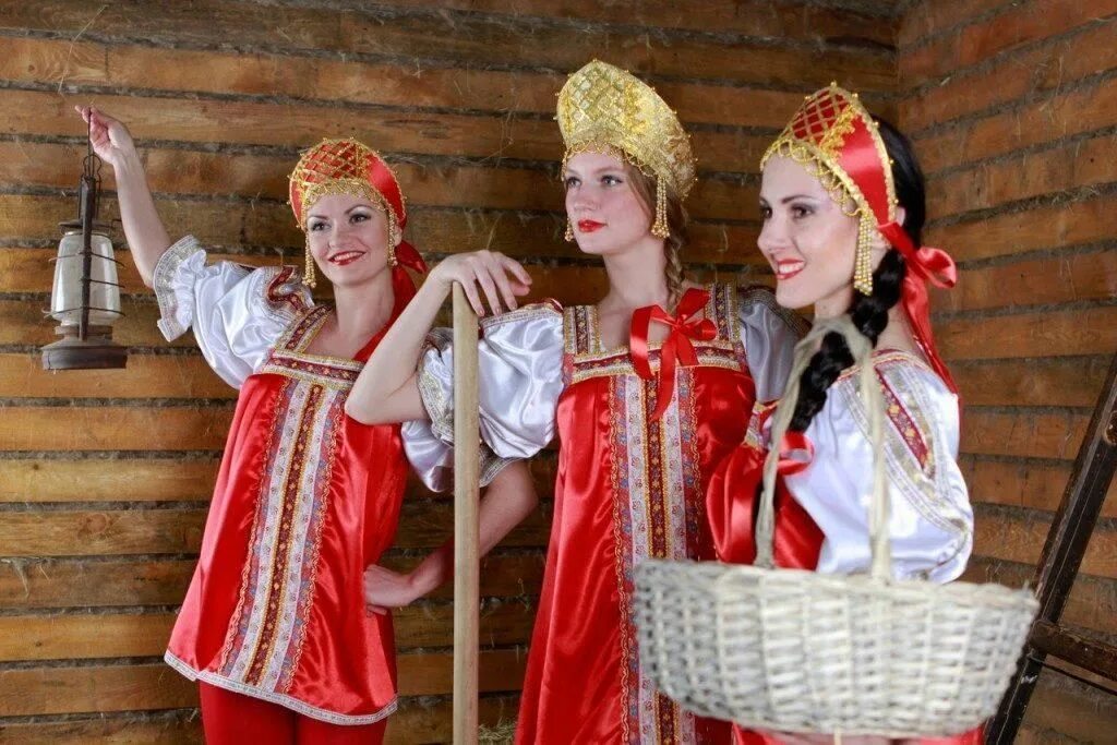 Национальный костюм русской девушки фото Библиочас "Русский народный костюм" 2022, Бижбулякский район - дата и место пров