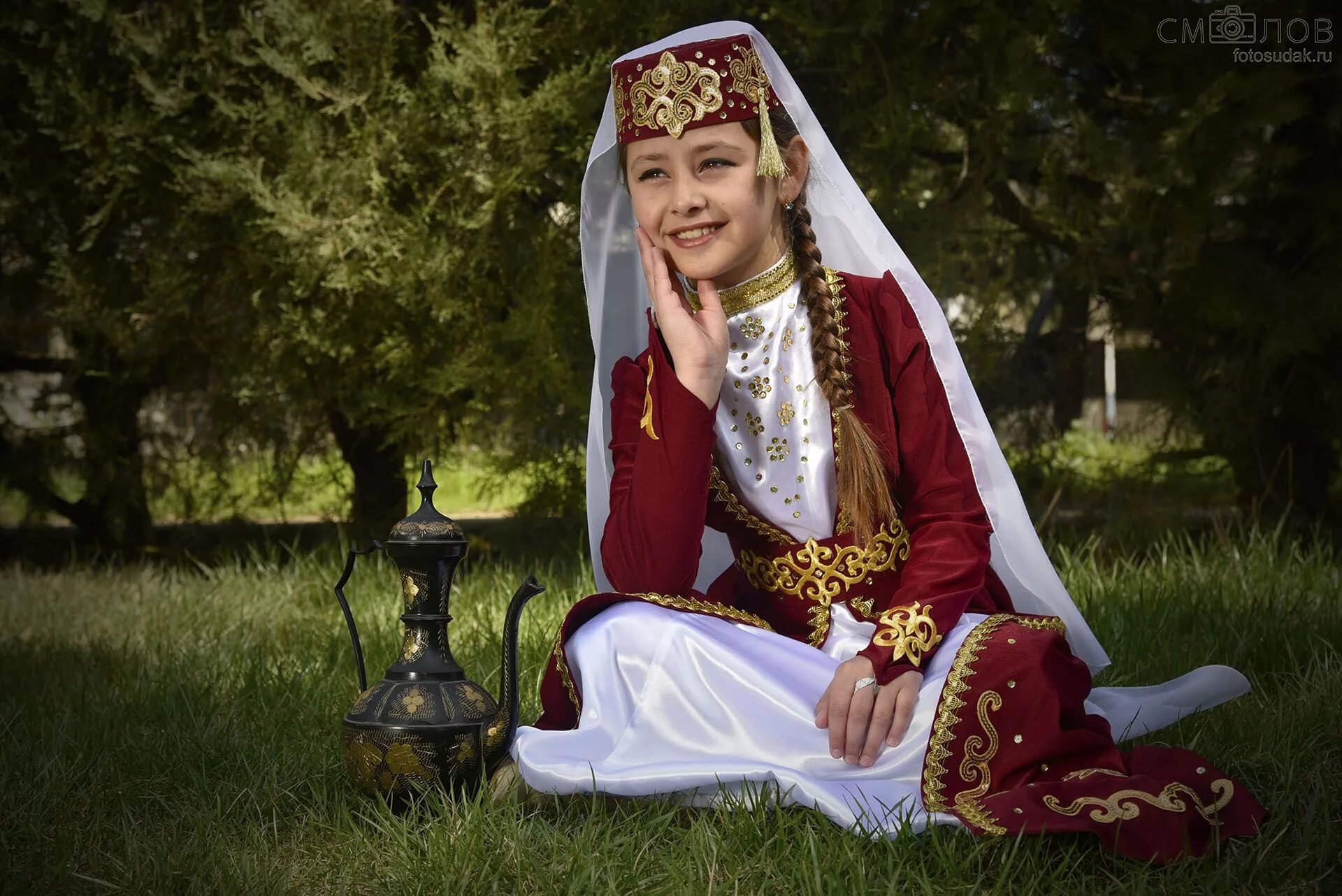 Национальный костюм татарки фото Татарский национальный костюм