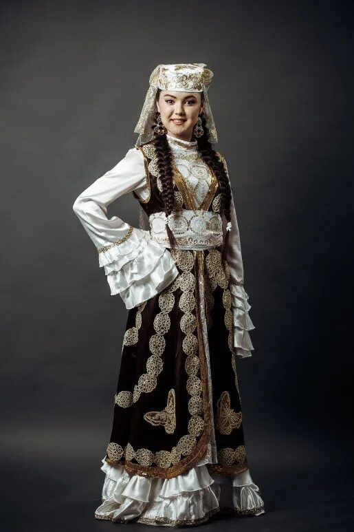 Национальный костюм татаров женский фото Tatar kyzy 2015" in Astrakhan Всемирный конгресс татар