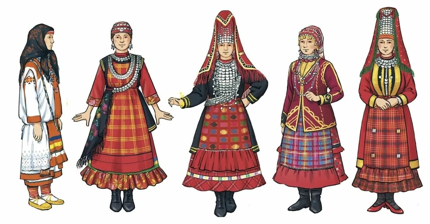 Национальный костюм удмуртов фото фольклорный праздник "В гостях у удмуртов" 2022, Нефтекамск - дата и место прове