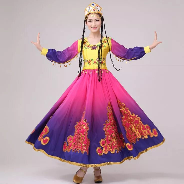 Национальный костюм уйгуров фото Pin on Stage & Dance Wear